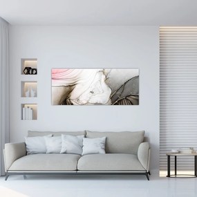 Tablou - Cerneală de marmură (120x50 cm)