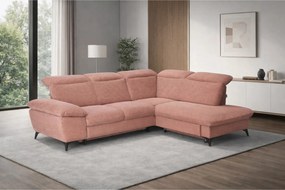 Coltar extensibil modern living LUNA, sezlong dreapta, stofa clasica b