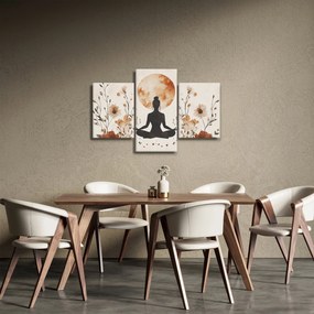 Tablou - Yoga Portocalie (90x60 cm)