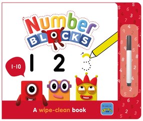 CARTICICA SCRIU SI STERG NUMBERBLOCKS 1-10 - NUMBERBLOCKS (9781782269540)