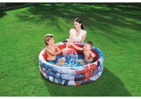 Piscina gonflabila pentru copii, rotunda, 122x30 cm, bestway spider-man