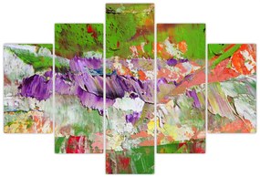 Tablou cu abstracție - pictura (150x105 cm)