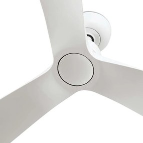 Ventilator tavan de exterior cu telecomanda IP44 OUTWOOD L alb