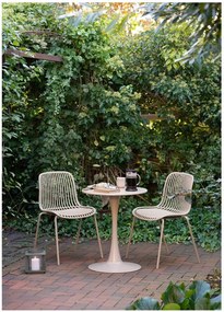 Masă de grădină rotundă din metal ø 60 cm Meira – House Nordic