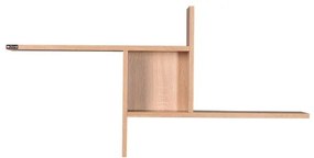 Poliță de perete maro 50x100 cm