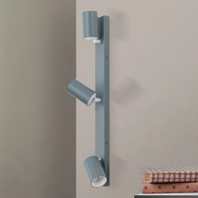Aplica cu 3 spoturi directionabile stil minimalist PENN, verde deschis
