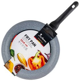 Tigaie Luigi Ferrero Prima FR-3234, 32x6 cm, Acoperire antiaderenta cu efect de marmura, Inductie, Albastru inchis