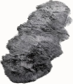 Blană de oaie Native Natural Double, 60 x 240 cm, gri