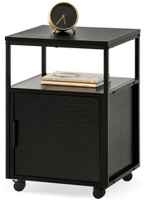 Dulap Adlo (lemn negru + negru). Promo -7%. 1111797