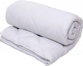 Pilota de iarna, Blanche, microfibra matlasata, 200x220 cm, 350g/mp, calduroasa