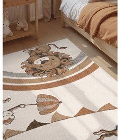Covor pentru copii crem 120x170 cm Roar like a Lion Rainbow Party – Villeroy&amp;Boch