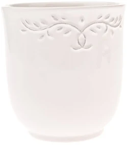 Ghiveci ceramic Ramillete bej, 13 x 14 cm