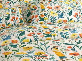 Lenjerie de pat din bumbac FLOVINA POLY colorata Dimensiune lenjerie de pat: 2 buc 70 x 90 cm | 200 x 220 cm