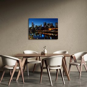 Tablou cu noaptea în Melbourne (70x50 cm)