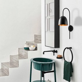 Aplică de perete neagră Tattoo – Opviq lights