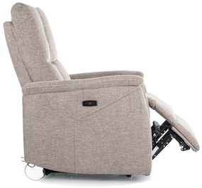 Fotoliu recliner cu functie de masaj Neptun M bej Brego34