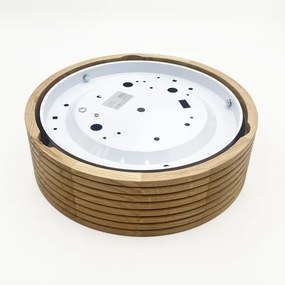 Brilagi - Plafonieră LED CARVALHO MODERN 1xE27/60W/230V, diametru 27,5 cm, finisaj stejar