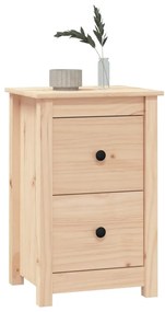 Noptiera, 40x35x61,5 cm, lemn masiv de pin 1, Maro