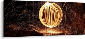 Tablou - Desenat de lumină (120x50 cm)