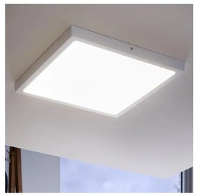 Eglo 97268 - Plafonieră LED FUEVA 1 1xLED/25W/230V albă pătrată 4000K