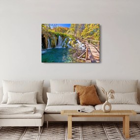 Tablou - Intrare in cascade (90x60 cm)
