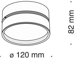 Spot LED directionabil Onda alb MY-C024CL-L18W