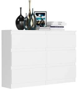 Comoda practică R-120 - diverse variante de culori Alb