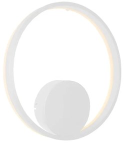 Aplica de perete LED design modern geometric HALO 40 WALL WH