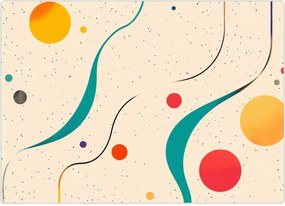 Tablou - Ilustrație colorată minimalistă (70x50 cm)