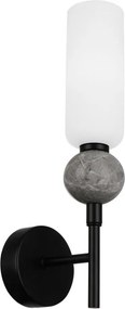 ITALUX WL-95331-1-BK - Aplică de perete SANTOS 1xG9/40W/230V, neagră