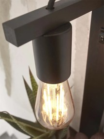Aplica de perete cu raft Flores negru