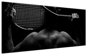 Tablou - Jucătorul de tenis (120x50 cm)