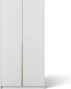 Dulap Bregma II Hinged – 100x58x204 cm – Alb – Bregma II Hinged Dulap – Varianta 2
