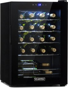 Klarstein Shiraz 20 Uno răcitor de vinuri 53 litri 20 sticle Panou de control tactil 5-18 °C