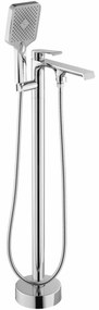 Baterie freestanding Hass argintiu H89 cm