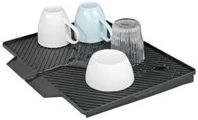 WENKO 54771100 - Scurgător pentru vase NELIA, 34 x 40 cm, negru