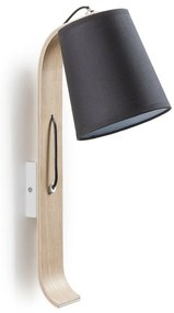 Aplica de perete moderna PERCY neagra AA0631J01 JG