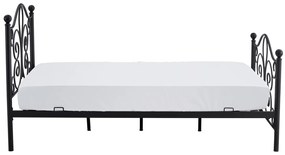 Pat metalic Panama Negru – 120 x 200 cm