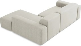 Colțar bej (cu colț pe partea dreaptă/cu șezlong) Keli – Makamii