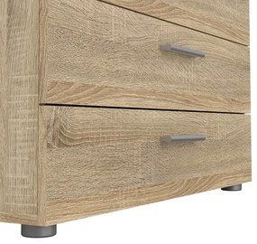 Comodă cu aspect de stejar Tvilum Pepe, 80x68 cm