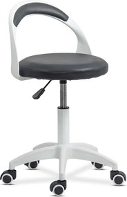 Scaun de birou operativ din piele eco OFF 1021 gri