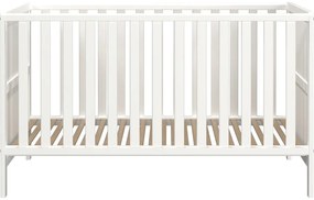 Pătuț alb din lemn masiv 70x140 cm Alkmaar – Germania