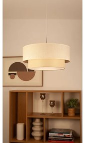 Pendul pe cablu NATIA, 1 x E27, 60 W, 230 V, crem