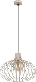 Globo 33370119 - Lampă suspendată pe cablu MATEO 1xE27/40W/230V bej