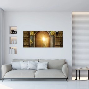 Tablou - Poarta din pădure (120x50 cm)