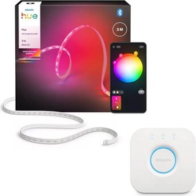 Philips - Bandă LED RGBW reglabilă Hue FLUX 3m LED/29W/230V 2200-6500K + Hue Bridge
