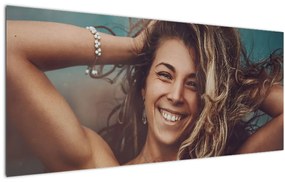 Tablou - Portretul unei femei tinere (120x50 cm)