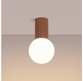 Plafonieră pentru baie Sollux SL.1733 HALO 1xG9/8W/230V IP44 maro