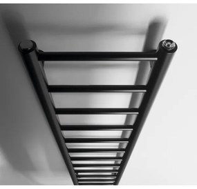 Sapho - Radiator de baie DINA 278 W, 30 x 138 cm, negru mat