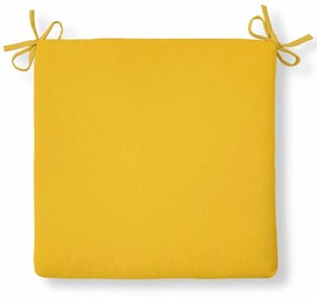 Pernă șezut Domarex Oxford Mia impermeabilă galben, 40 x 40 cm